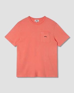 Patch Pocket Tee (Washed Orange) - XXL