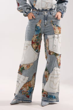 AKIRA Change It Up Wide Leg Denim | Size 2X