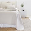 Hampton Linen Queen Quilt   Flax