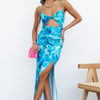 Delphin Maxi Dress Blue