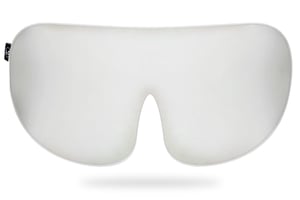 Oyster Grey Silk Eye Mask