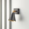 Crick single spotlight in black