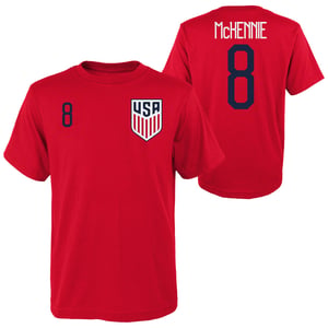 Youth Outerstuff USMNT McKennie 8 Red Tee / S