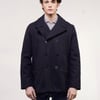 Vintage Wool Blend Double Breasted Peacoat