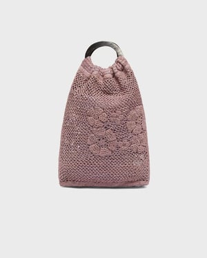 Vilebrequin - Women Raffia Handbag - Bags - Bloom - Pink - Size OSFA