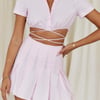 HELLO MOLLY Loving Loop Crop Light Pink