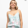 Francesca Womens Flamingo Print Cami - 16