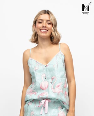 Francesca Womens Flamingo Print Cami - 28