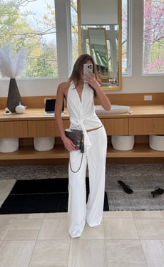 Belinda Pants (White) - US 6