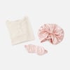 QE Home 3-Piece Self Care Bundle - Stone, White, Medium