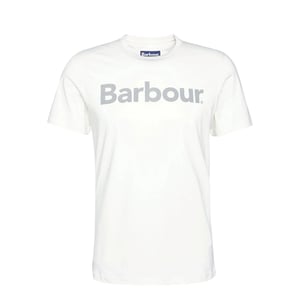 Barbour Logo T-Shirt Ecru