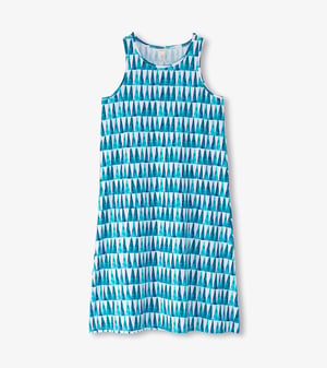Women's Painted Triangles Summer Dress