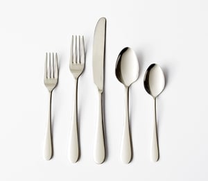 Flatware Settings - Classic Stainless / 1 Setting (5-Pieces)