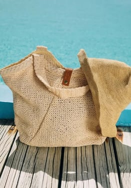 Mirage Woven Tote - One Size