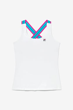 Tennis BNP Cross Back Tank - UK 14