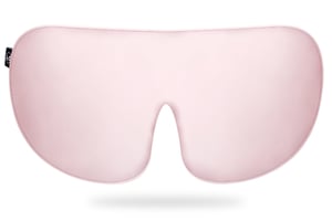 Precious Pink Silk Eye Mask