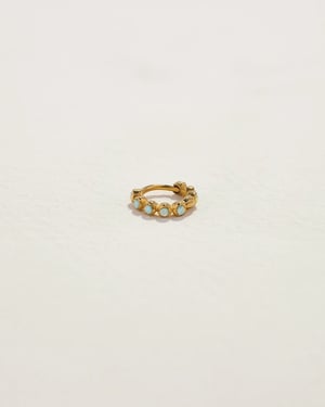 6mm Molten Eternity Huggie