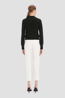 Victoria Beckham Austen Jumper In Black - XL - Womens