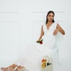 Desert Oasis Maxi Dress White