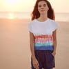 Slouchy Pocket Tee - Vintage Beach
