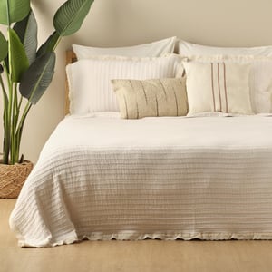 Vintage Coverlet with Shams
