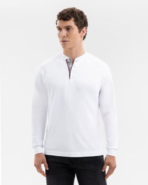 White with Doodle Lux Jersey