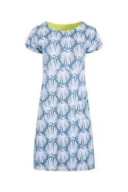 Weird Fish Tallahassee Printed Jersey Dress Arona Size 8