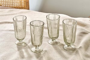 nkuku Sigiri Tall Wine Glass Set Of 4 | Glassware | Clear