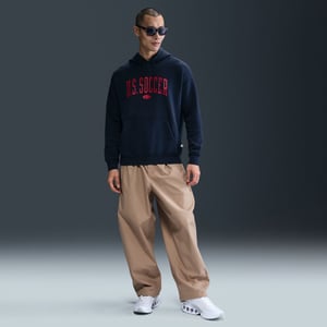 Men's Nike USA Club Fleece Navy Hoodie / 2X
