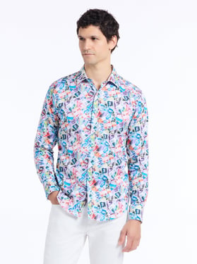 Robert Graham Vacation Fund Long Sleeve Button Down Shirt