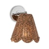 Kismet Polished Nickel Hanging Sconce