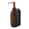 Nickel Single Wall Mounted Soap Dispenser