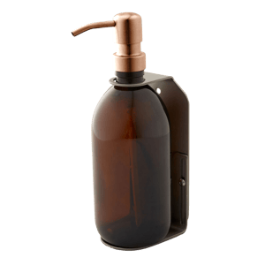 Nickel Single Wall Mounted Soap Dispenser