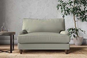nkuku Marri Love Seat | Make To Order | Recycled Cotton Seaspray | No Colour
