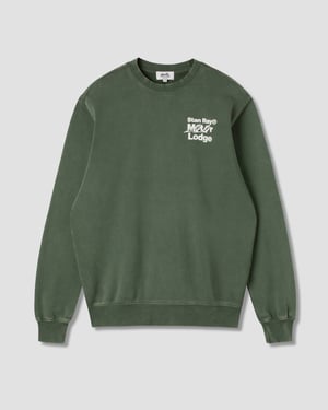 Home OTR Crew (Washed Olive) - L