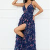 Dreaming Willow Maxi Dress Navy