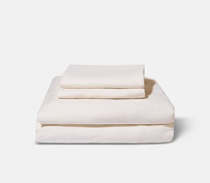 Heritage Linen Sheet Set - California King / Ivory