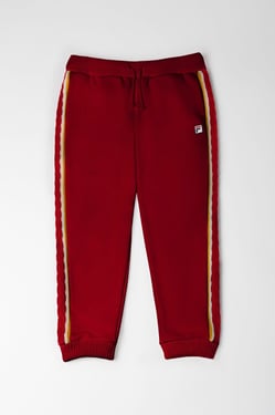 Knitted Cuffed Sweatpants - M