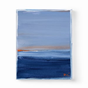 Santorini Sunset Art Print