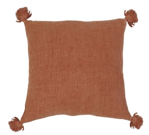 Montauk 20" Accent Pillow With Insert   Terra Cotta