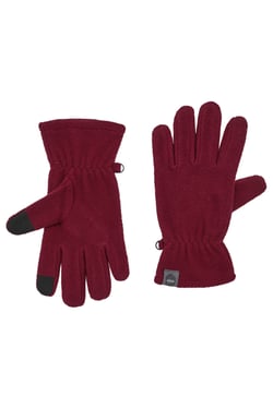 Weird Fish Fordell Microfleece Glove Antique Cherry Size S/M