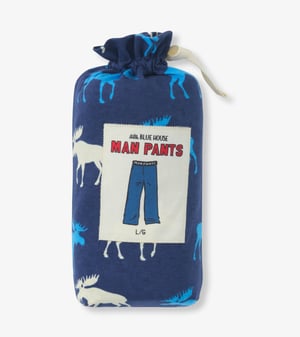 Men's Blue Moose Man Pants