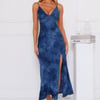 Let's Socialise Maxi Dress Blue