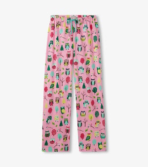 Women's Night Owl Cotton Pajama Pants