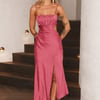 Daytime Affair Midi Dress Pink