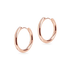 Large Chunky Hoop Earrings