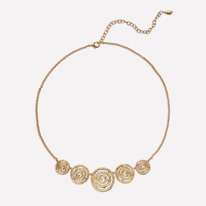 Eternal Spiral Sun Necklace