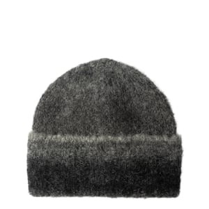 Norse Projects Gradient Alpaca Beanie Charcoal Melange