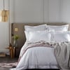 White Super Hero 100% Cotton 1000 Thread Count Flat Sheet