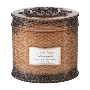 Maelyn - Saffron & Oud 12oz Candle